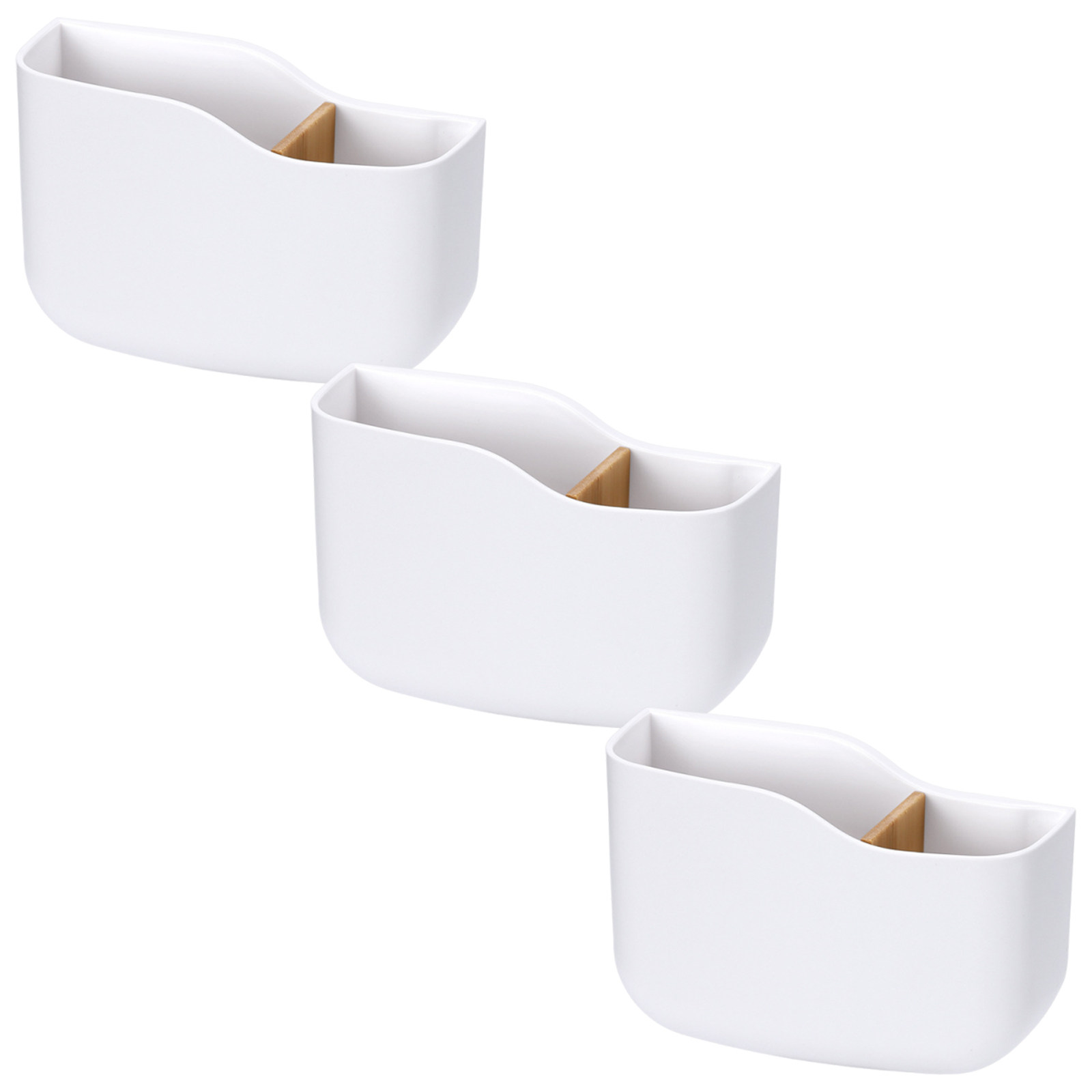 Food Storage And Organizer - 3 pezzi: supporto da parete per