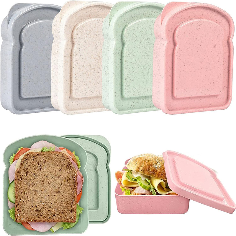 Food Storage Made Easy - Contenitori per Sandwich Lunch Box Toast