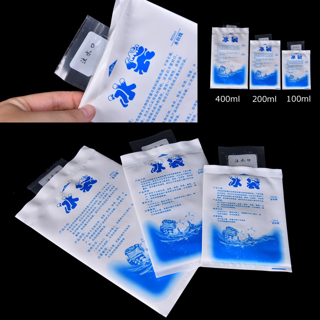 Food Storage And Safety - 5PCS 100/200/400ML impacco di ghiaccio freddo