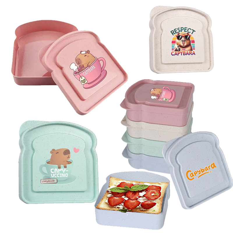 Food Storage System - Capibara Sandwich Custodia per alimenti Contenitore