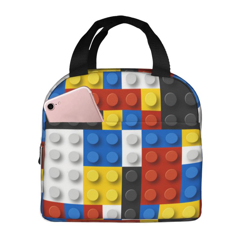 Food Storage Building - Blocchi di costruzione colorati personalizzati Patern