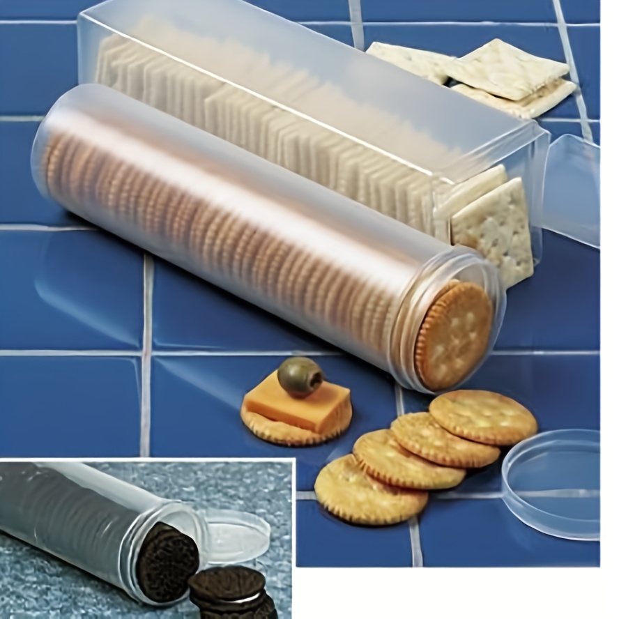 Food Storage System - Contenitore Rettangolare Trasparente Sigillato per Alimenti