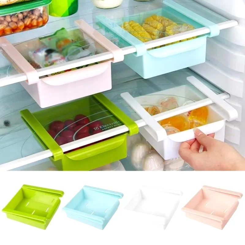Food Storage Rack For Kitchen - Scivolo da cucina frigorifero congelatore salvaspazio