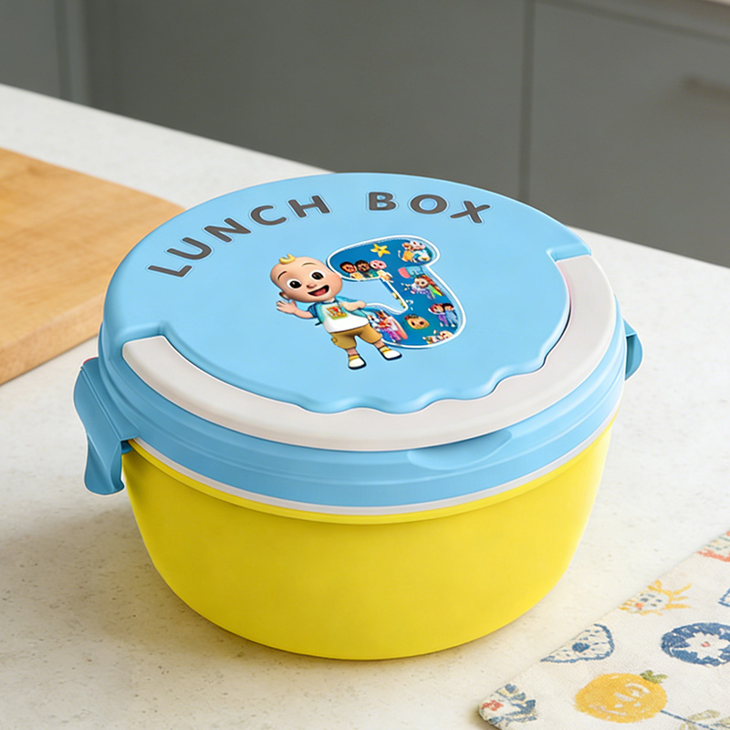 Food Storage Lunch Box - Porta Pranzo Cocomelon, Contenitore Portatile Bento