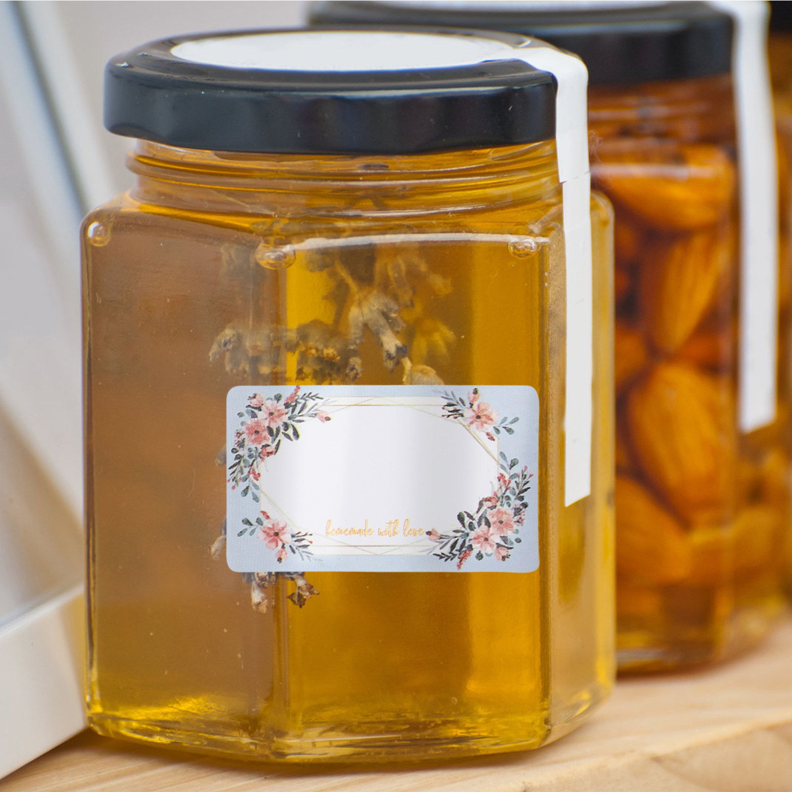 Food Storage Expiration Dates - 3 rotoli di etichette adesive personalizzabili