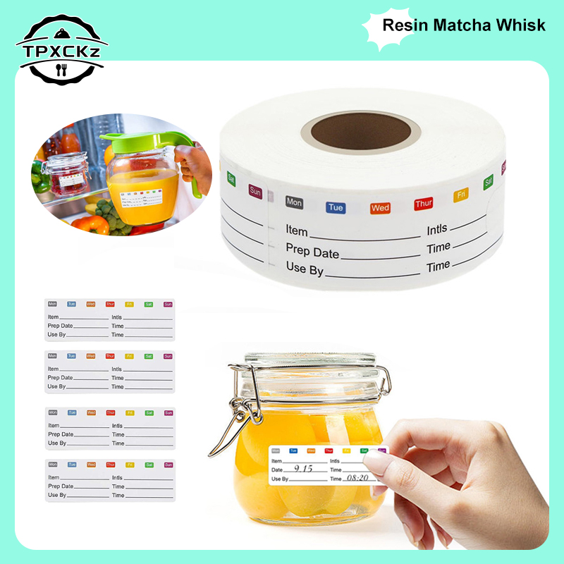 Food Storage Expiration Dates - Cucina Data Cibo Etichetta Adesiva Cancelleria