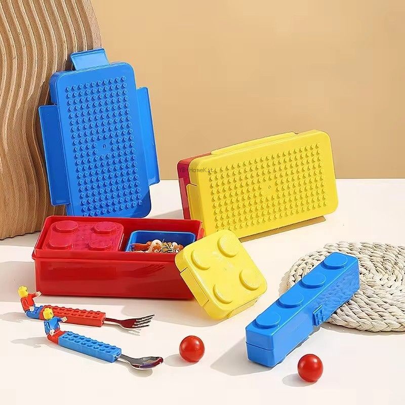 Food Storage Building - Building Block fai-da-te Lunch Box Blocchi
