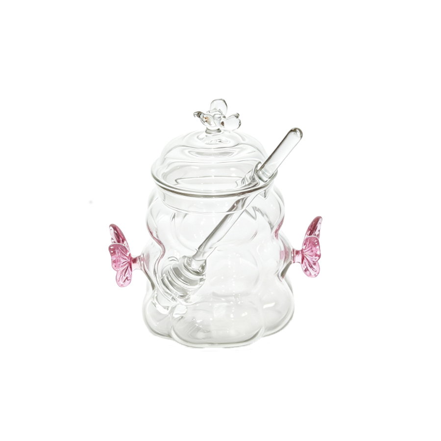 Food Storage Glass Set - Vasetto per miele in vetro borosilicato