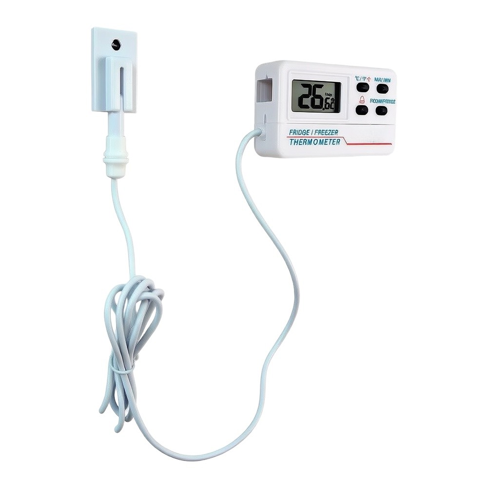 Food Storage And Safety - Termometro Digitale per Frigorifero con Allarme,