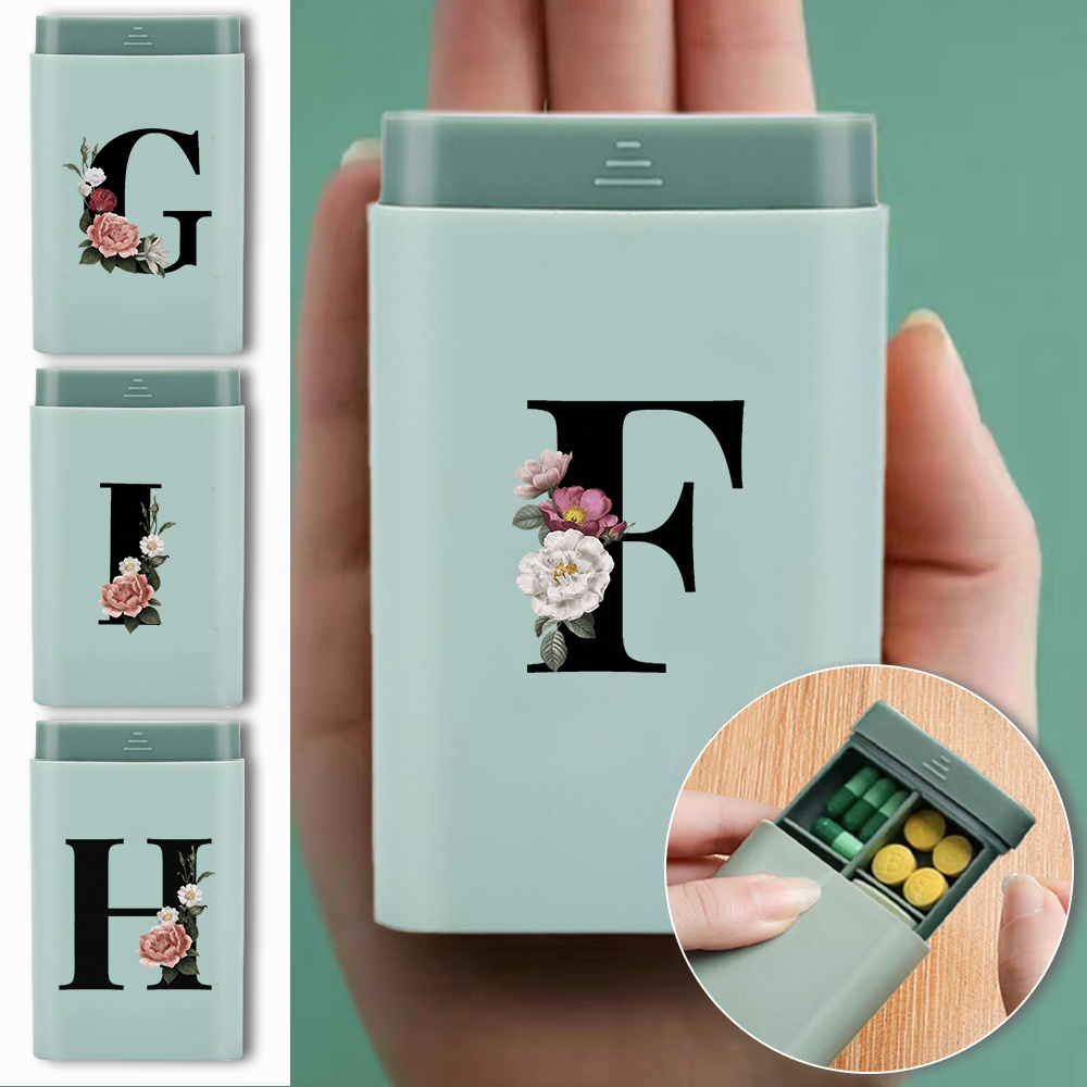 Lock And Lock Food Storage - Portapillole con 9 scomparti, chiusura di