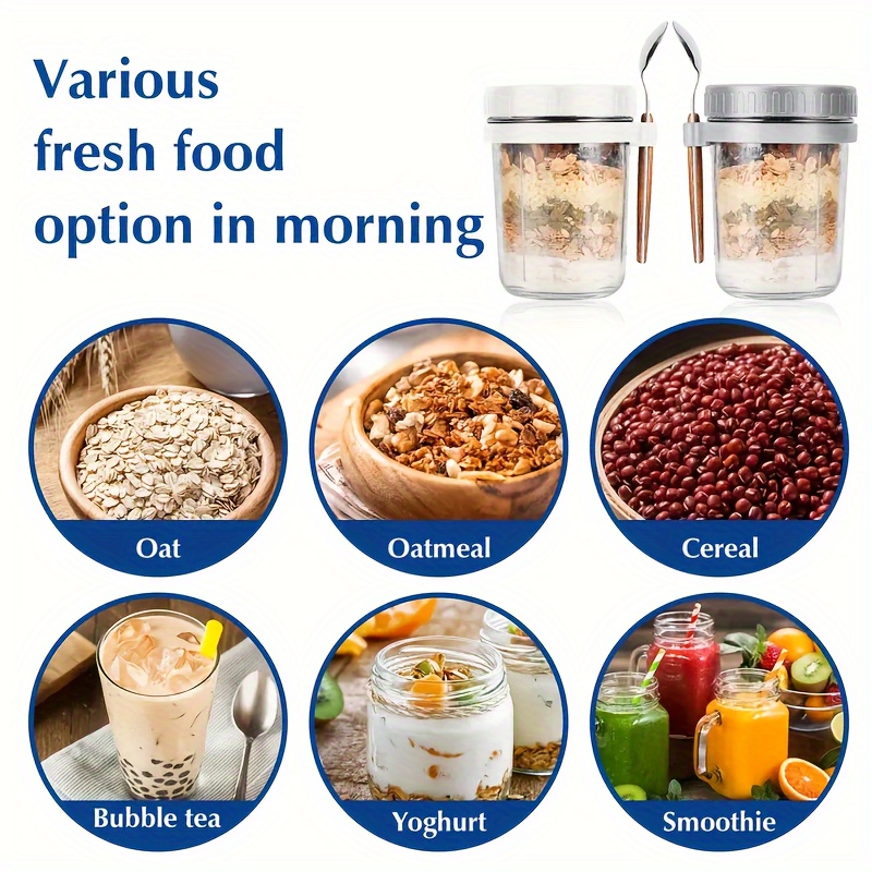 1 tazza per farina d'avena in  - Food Storage Glass Set recensione e prezzo