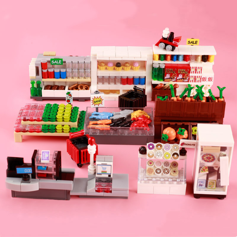 Mattoncini da Costruzione MOC  - Food Storage Building recensione e prezzo
