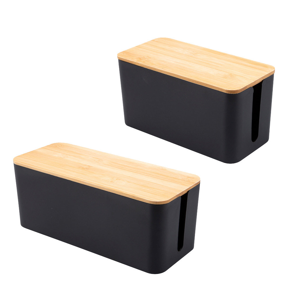 2 scatole in plastica e legno  - Food Storage Management recensione e prezzo