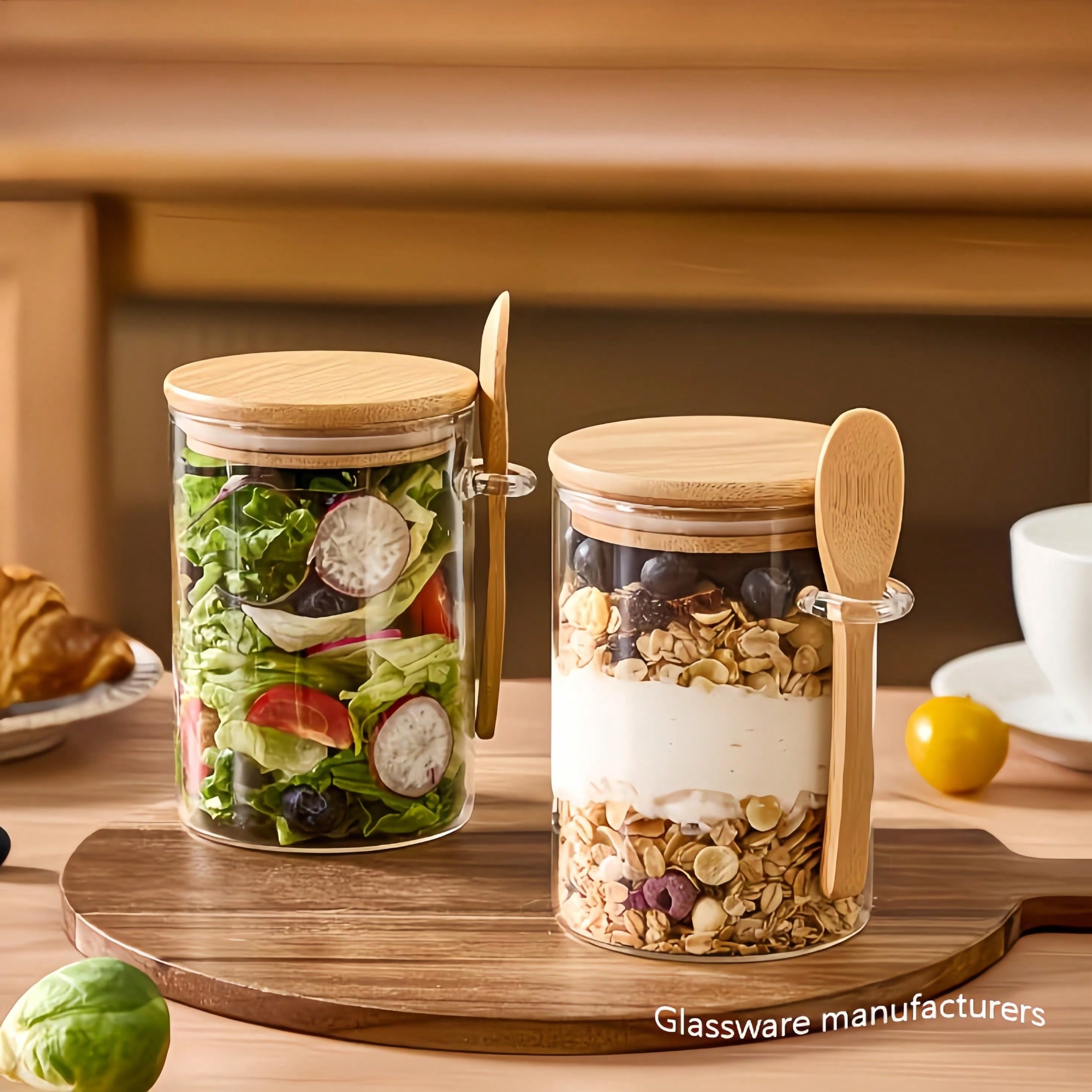Set di contenitori da 4 pezzi  - Food Storage Glass Set recensione e prezzo