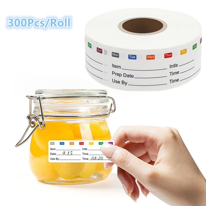 300 Pezzi/Rotolo Etichette Ade - Food Storage Expiration Dates recensione e prezzo