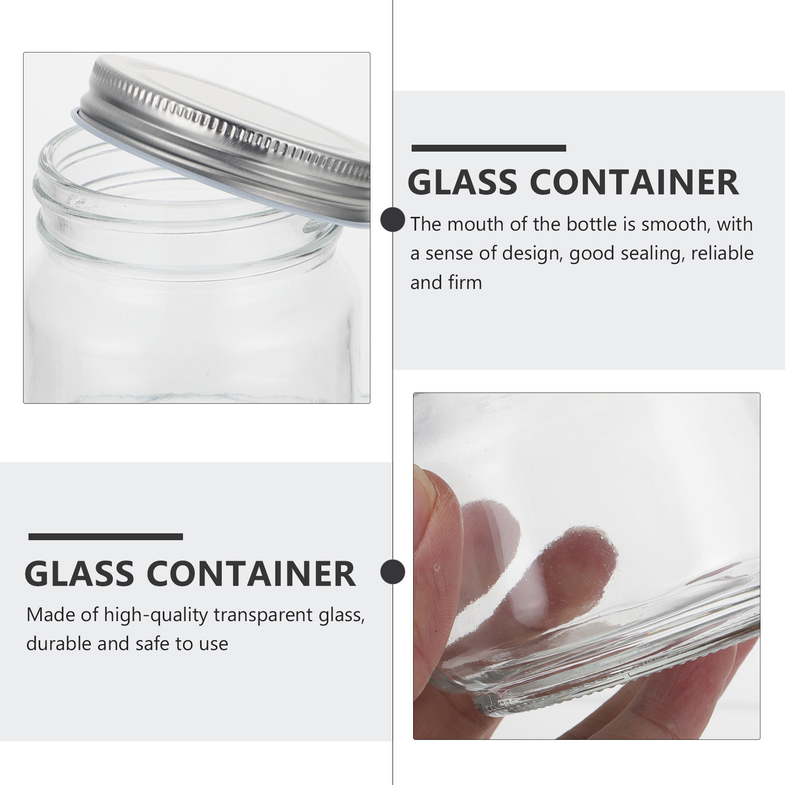 Set da 6 barattoli in vetro st - Food Storage Glass Set recensione e prezzo