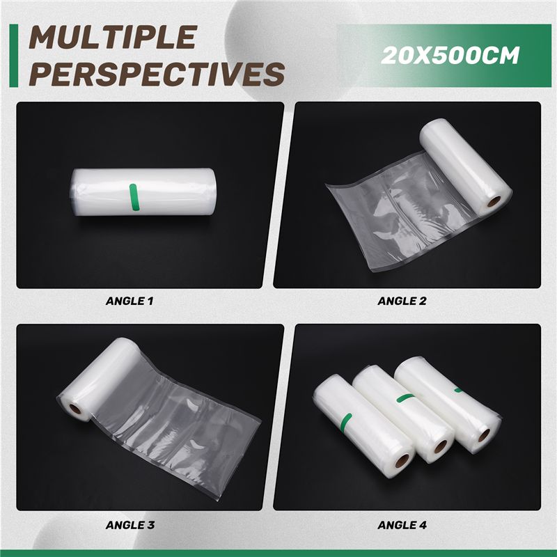 ABVJ-Rotoli di Sacchetti per S - Food Storage Vacuum Bags recensione e prezzo