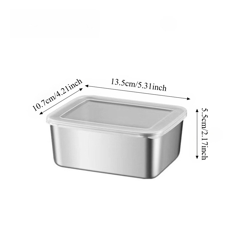 3/6 Pezzi Contenitore Rettango - Food Storage Lunch Box recensione e prezzo