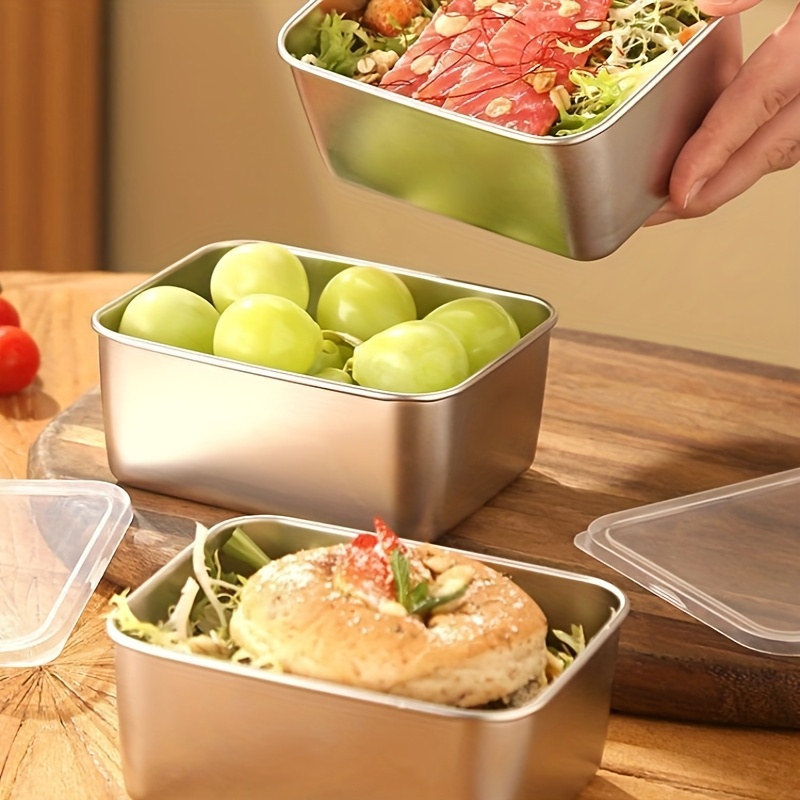 3/6 Pezzi Contenitore Rettango - Food Storage Lunch Box recensione e prezzo