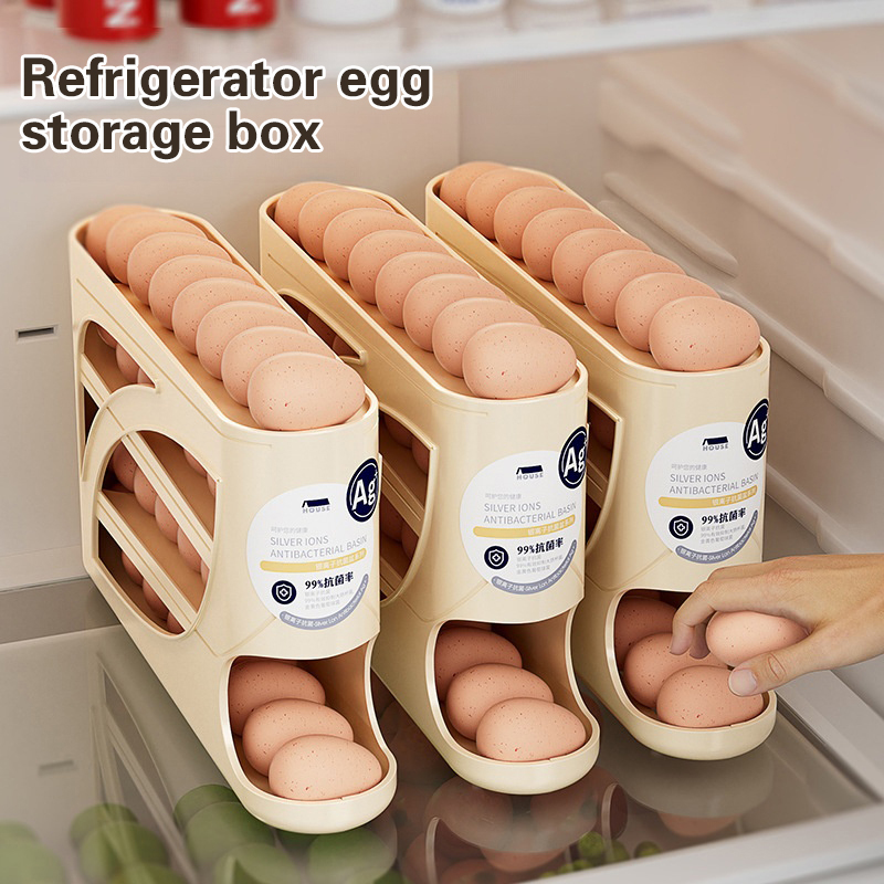 Portauova automatico a 4 strat - Food Storage Rack For Kitchen recensione e prezzo