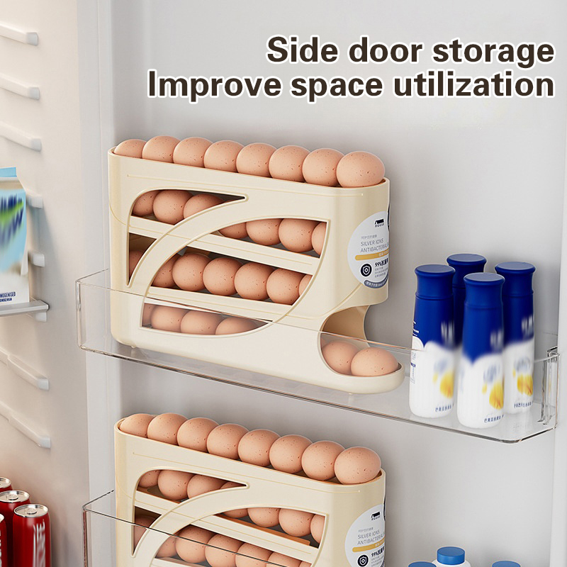 Portauova automatico a 4 strat - Food Storage Rack For Kitchen recensione e prezzo