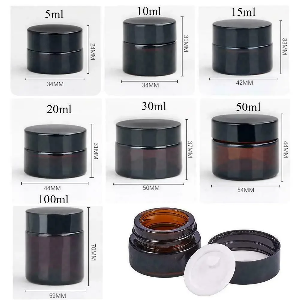 2 pz 5 ml/10 ml/15 ml/20 ml/30 - Food Storage Glass Set recensione e prezzo