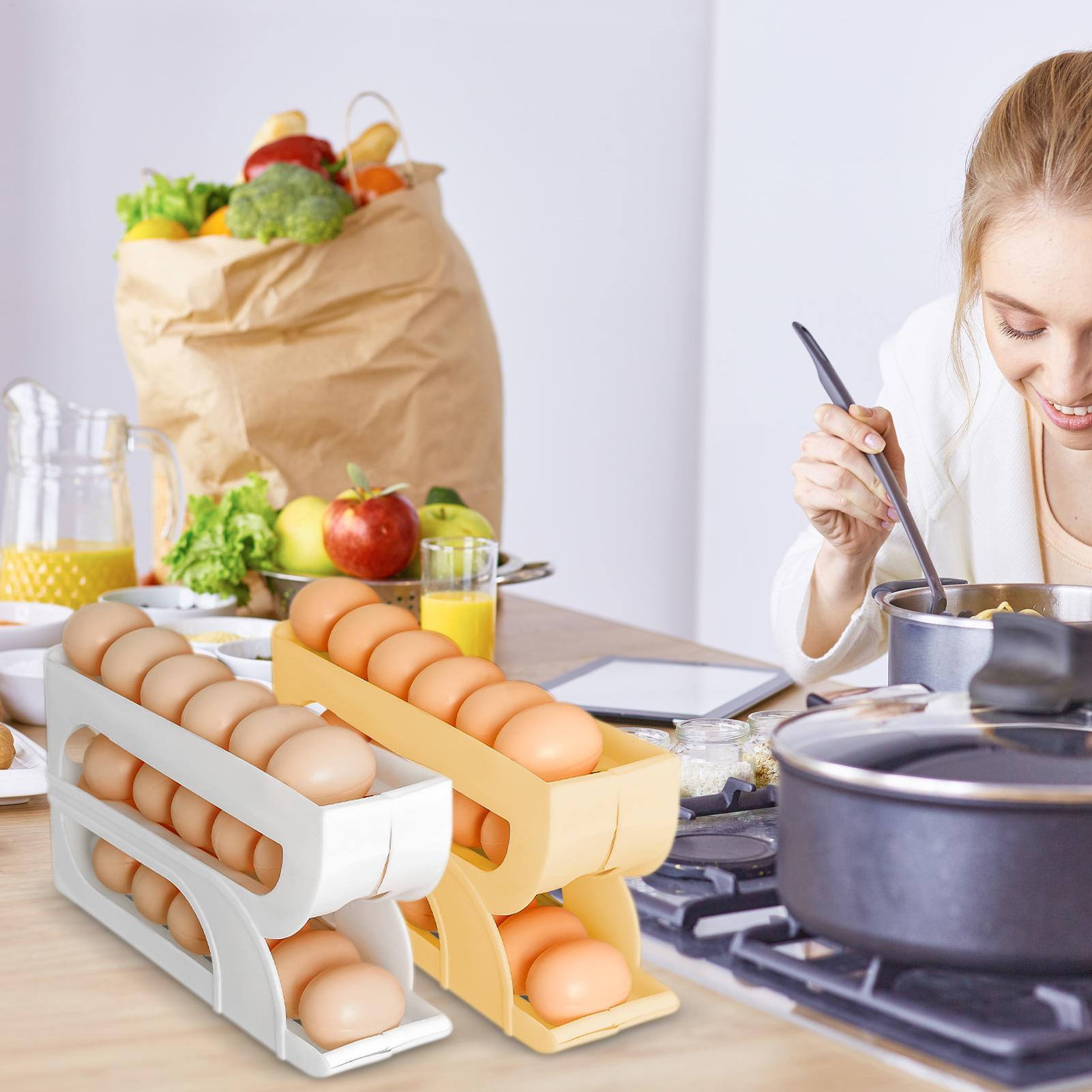 Portauova Automatico Nuovo per - Food Storage Rack For Kitchen recensione e prezzo