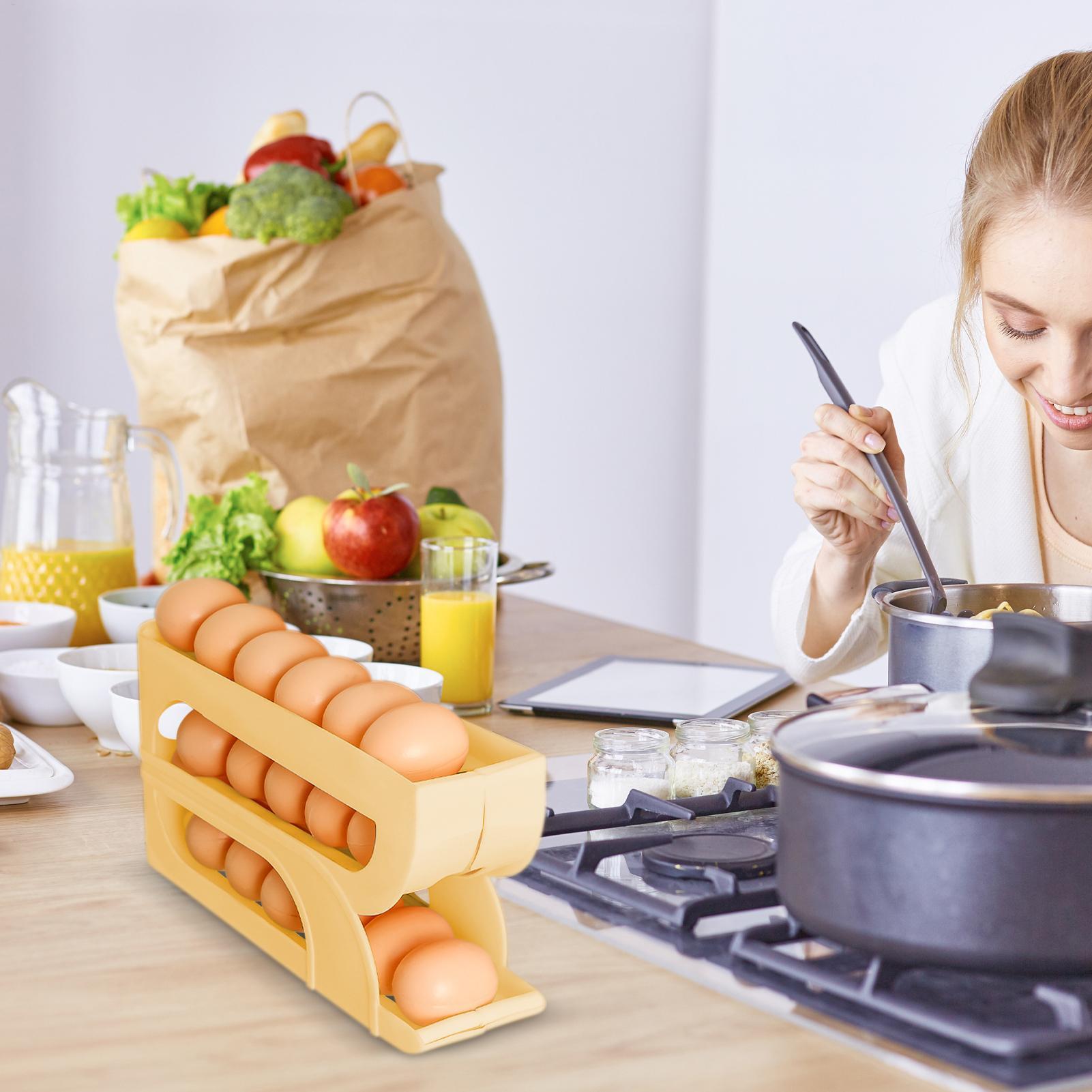 Portauova Automatico Nuovo per - Food Storage Rack For Kitchen recensione e prezzo