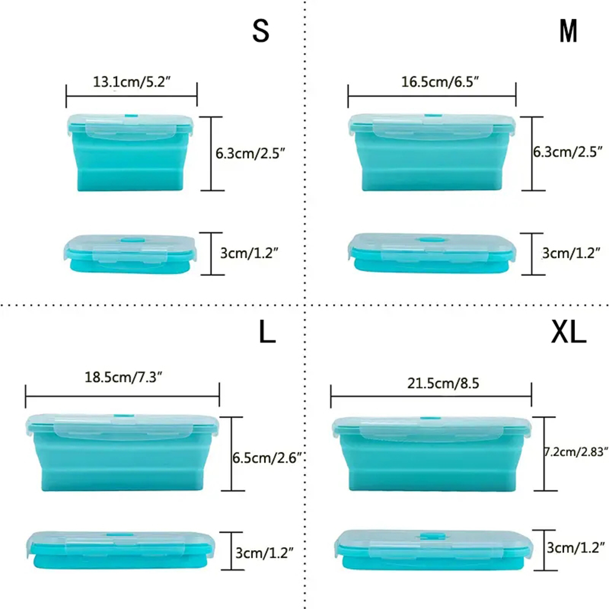 Contenitore per Alimenti in Si - Food Storage Lunch Box recensione e prezzo