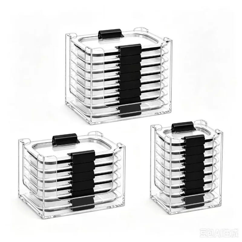 Set da 3 contenitori con coper - Food Storage Rack For Kitchen recensione e prezzo