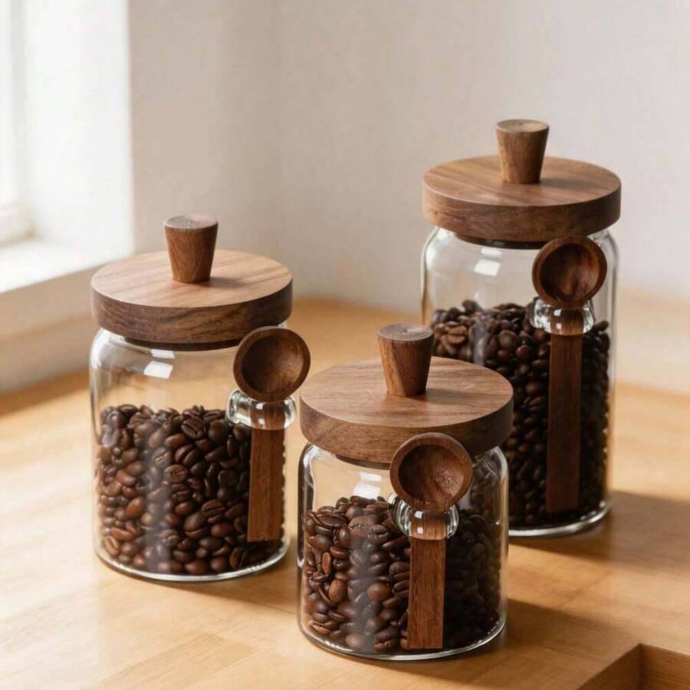 Set di 3 Barattoli in Vetro Tr - Food Storage Glass Set recensione e prezzo