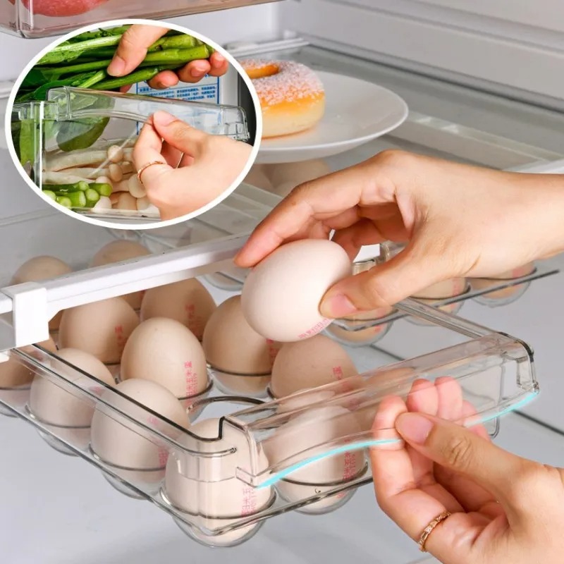 Contenitore Trasparente Scorre - Food Storage Rack For Kitchen recensione e prezzo
