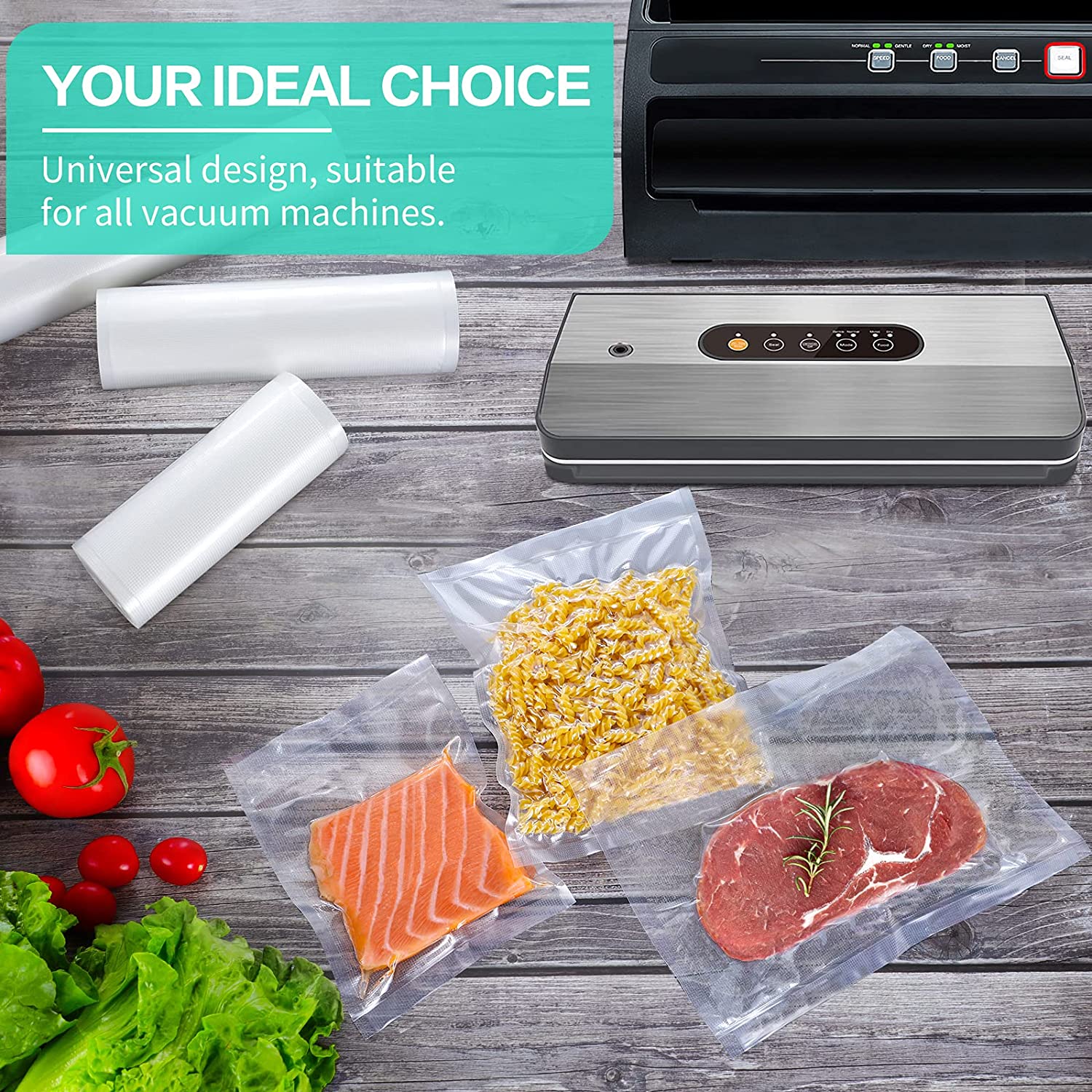 Sacchetti per Sottovuoto da Cu - Food Storage Vacuum Bags recensione e prezzo