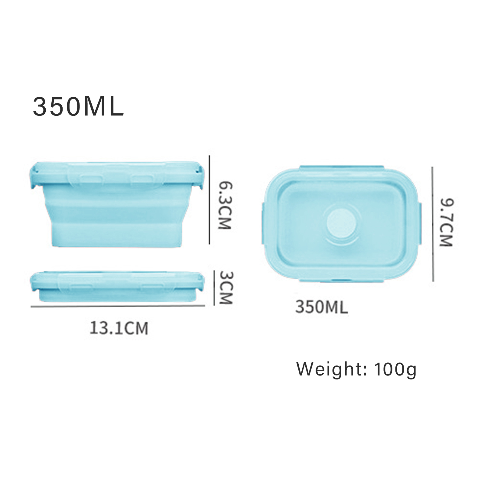 Contenitore per Pranzo in Sili - Food Storage Lunch Box recensione e prezzo