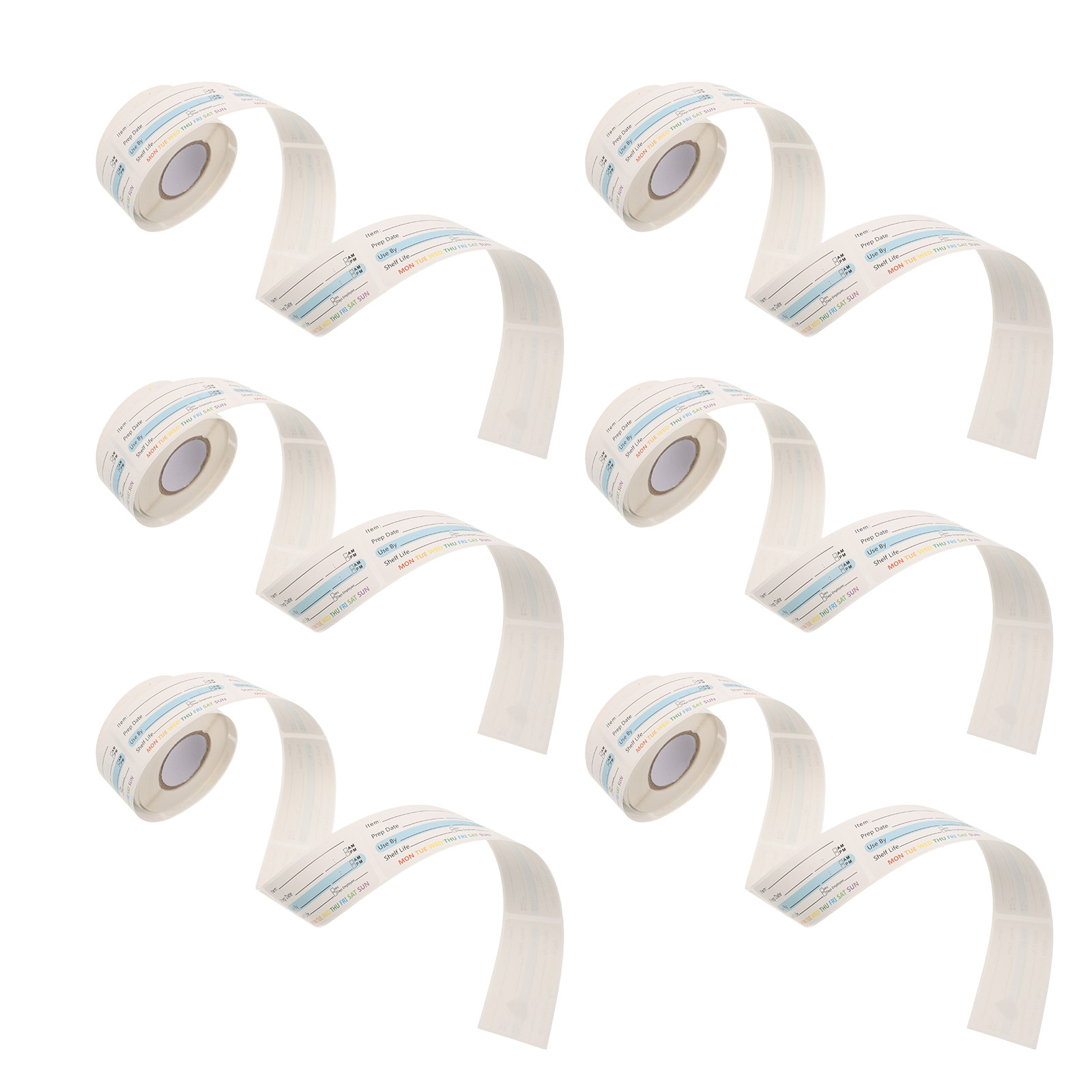 6 Rotoli di Etichette per la C - Food Storage Expiration Dates recensione e prezzo