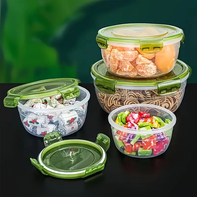 4 Contenitori in Plastica per  - Food Storage Lunch Box recensione e prezzo