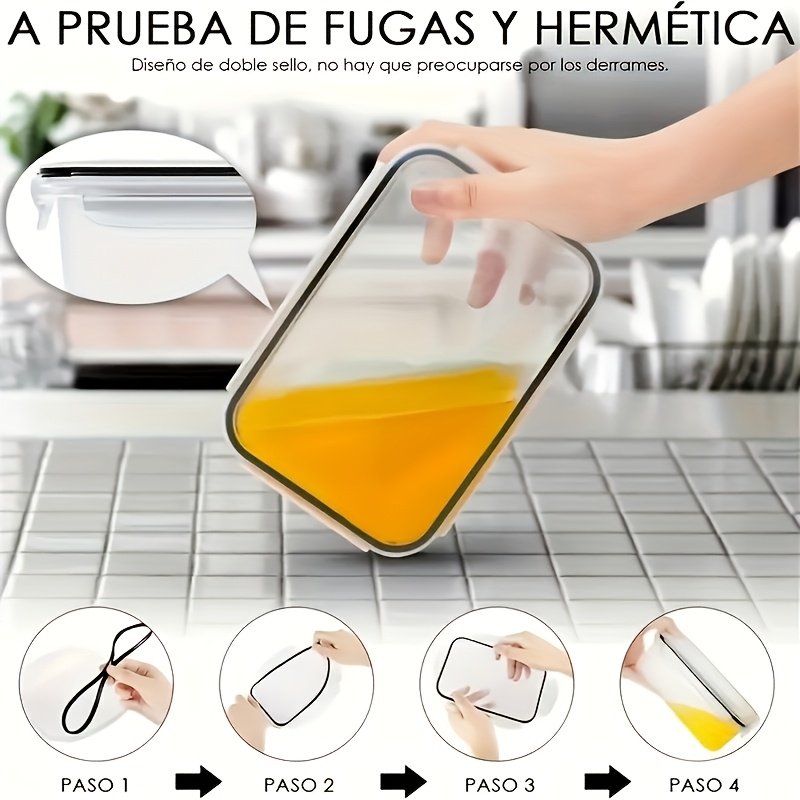 Set da 8 Pezzi: 4 Contenitori  - Food Storage System recensione e prezzo