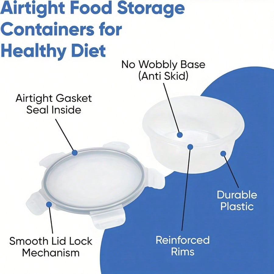Set di 24 Contenitori per la P - Food Storage Lunch Box recensione e prezzo