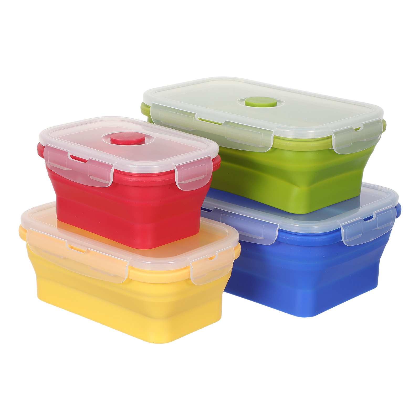Set da 4 contenitori pieghevol - Food Storage Lunch Box recensione e prezzo