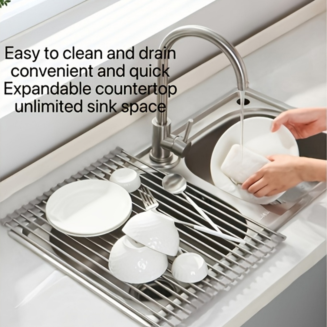 1 Pezzo Scolapiatti Pieghevole - Food Storage Rack For Kitchen recensione e prezzo