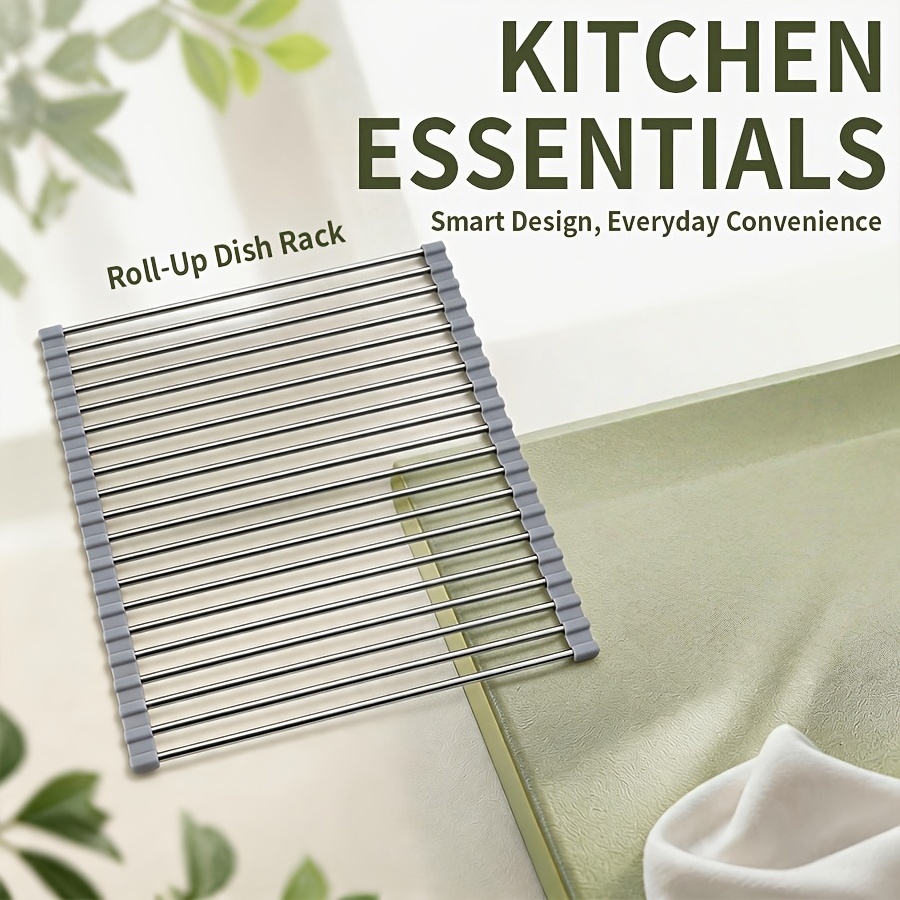 1 Pezzo Scolapiatti Pieghevole - Food Storage Rack For Kitchen recensione e prezzo