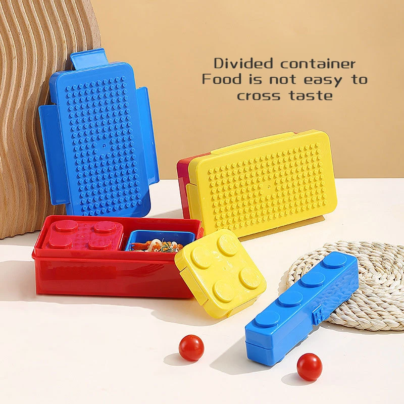 Building Block Lunch Box Color - Food Storage Building recensione e prezzo