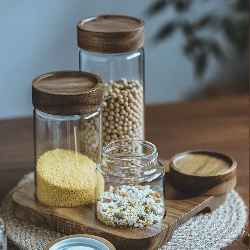 Coperchio in legno Orgnizer co - Food Storage Glass Set recensione e prezzo