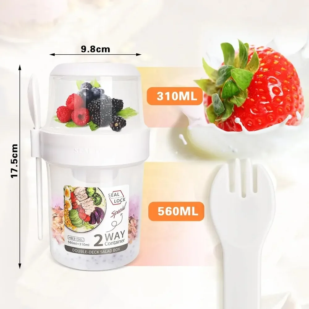 Tazza per insalata Tazze per c - Food Storage With Scoop recensione e prezzo