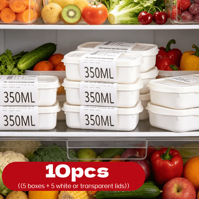 Set di 10 Contenitori Impilabi - Food Storage Lunch Box recensione e prezzo