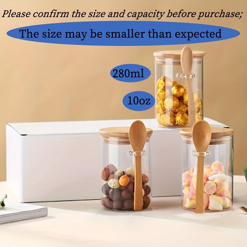 Barattolo di caramelle da 280  - Food Storage Glass Set recensione e prezzo