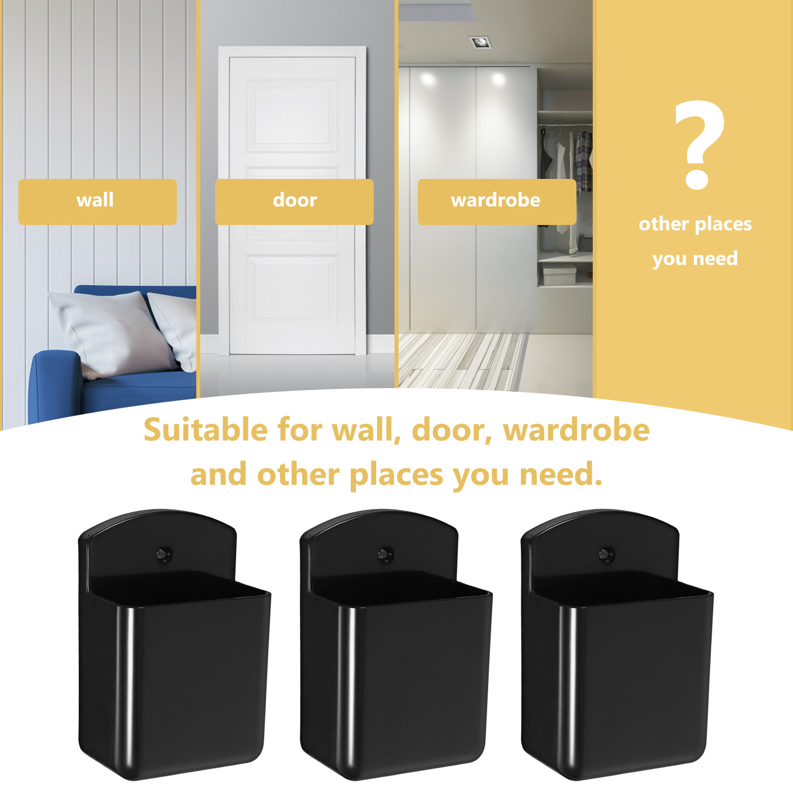 3 set di supporti da parete pe - Food Storage And Organizer recensione e prezzo