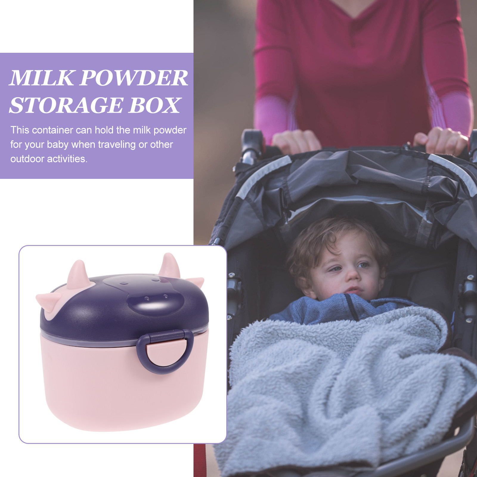 Contenitore portatile a doppio - Food Storage With Scoop recensione e prezzo
