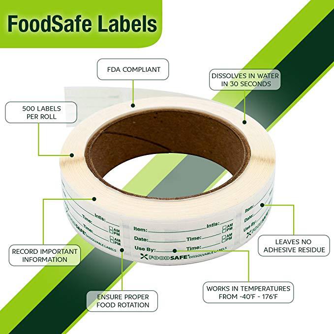 250 pezzi Etichette per alimen - Food Storage Expiration Dates recensione e prezzo