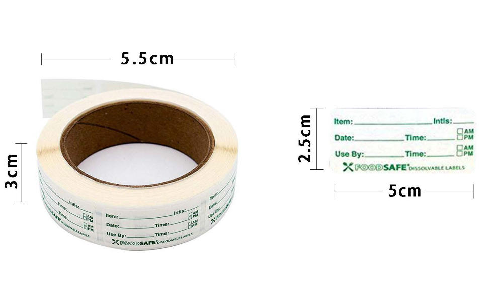 250 pezzi Etichette per alimen - Food Storage Expiration Dates recensione e prezzo